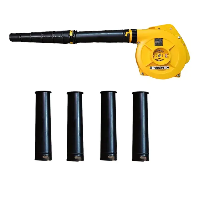 Sale Elmico 335 W Electric Air Blower With 36" Extra Long Extension Pipe And 6 Month Warranty (Eb-5+4p)